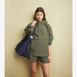 Nylon Half-Zip Anorak 11 Nylon Half-Zip Anorak -Tory Burch Sales 2024 Nylon20Half Zip20Anorak.TB On Model Editorial 20230203 EOMS.pdp 1200x1200 1