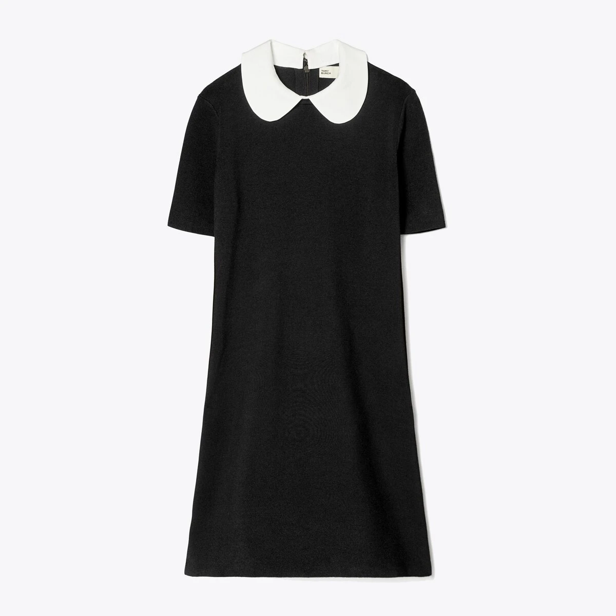 Tory Burch Poplin Collar Sweater Dress 3 Tory Burch Poplin Collar Sweater Dress - Image 3