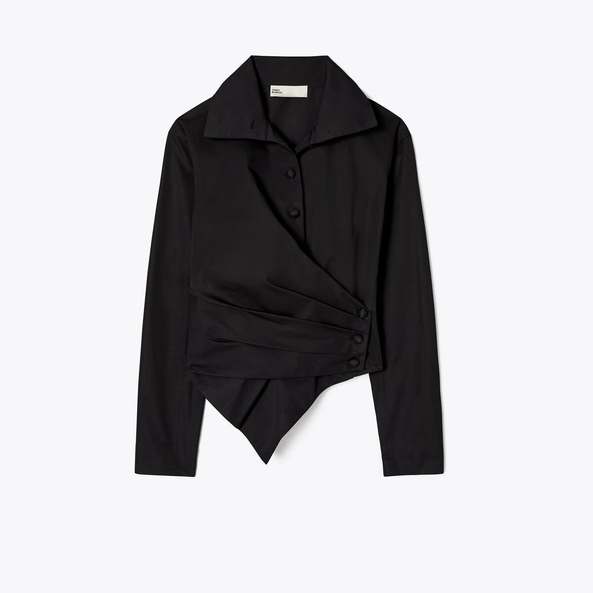Tory Burch Poplin Wrap Shirt 2 Tory Burch Poplin Wrap Shirt - Image 2