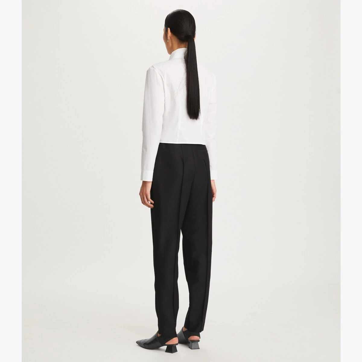 Tory Burch Poplin Wrap Shirt 4 Tory Burch Poplin Wrap Shirt - Image 4