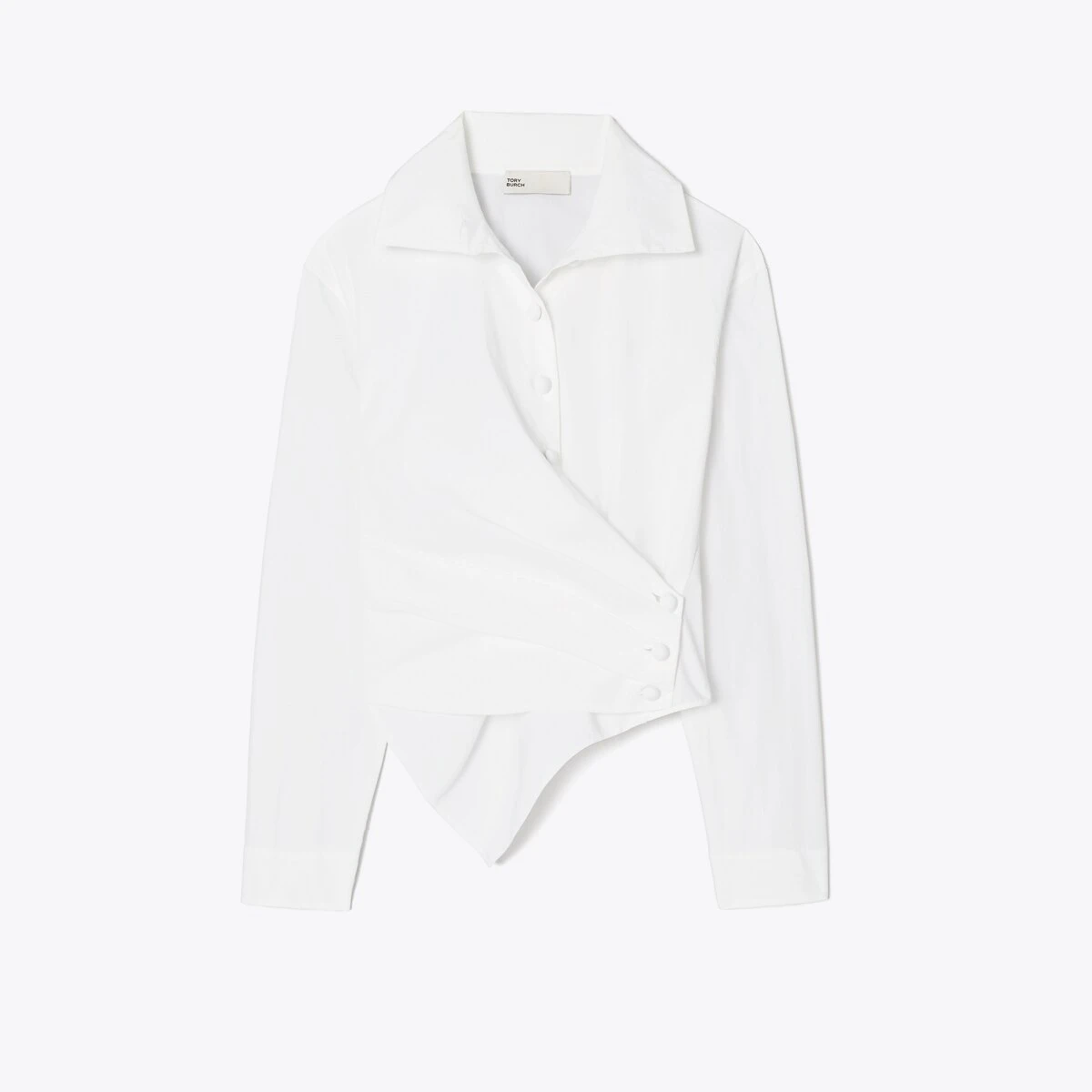 Tory Burch Poplin Wrap Shirt 2 Tory Burch Poplin Wrap Shirt - Image 2