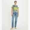 Tory Burch Printed Cotton Jersey T-Shirt