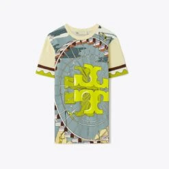 Tory Burch Printed Cotton Jersey T-Shirt -Tory Burch Sales 2024 Printed20Cotton20Jersey20T Shirt.TB 150635 303 SLFRO.pdp 1200x1200 1