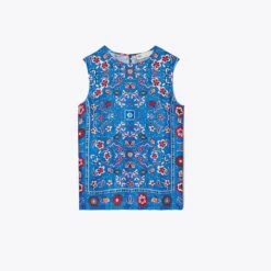 Tory Burch Printed Silk Shell -Tory Burch Sales 2024 Printed20Silk20Shell.TB 153142 480 SLFRO.pdp 1200x1200 1