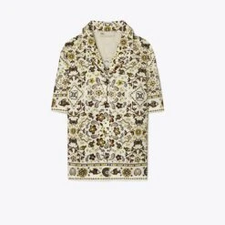 Tory Burch Printed Silk Shirt 6 Tory Burch Printed Silk Shirt -Tory Burch Sales 2024 Printed20Silk20Shirt.TB 150673 200 SLFRO.pdp 1200x1200 1