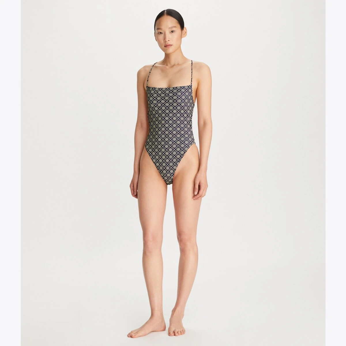 Tory Burch Printed Tie-Back One-Piece Swimsuit 5 Tory Burch Printed Tie-Back One-Piece Swimsuit - Image 5