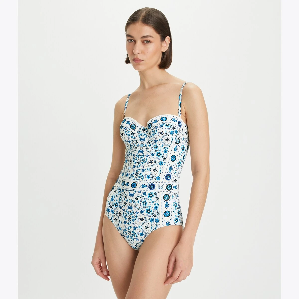 Tory Burch Printed Underwire One-Piece Swimsuit 3 Tory Burch Printed Underwire One-Piece Swimsuit - Image 3