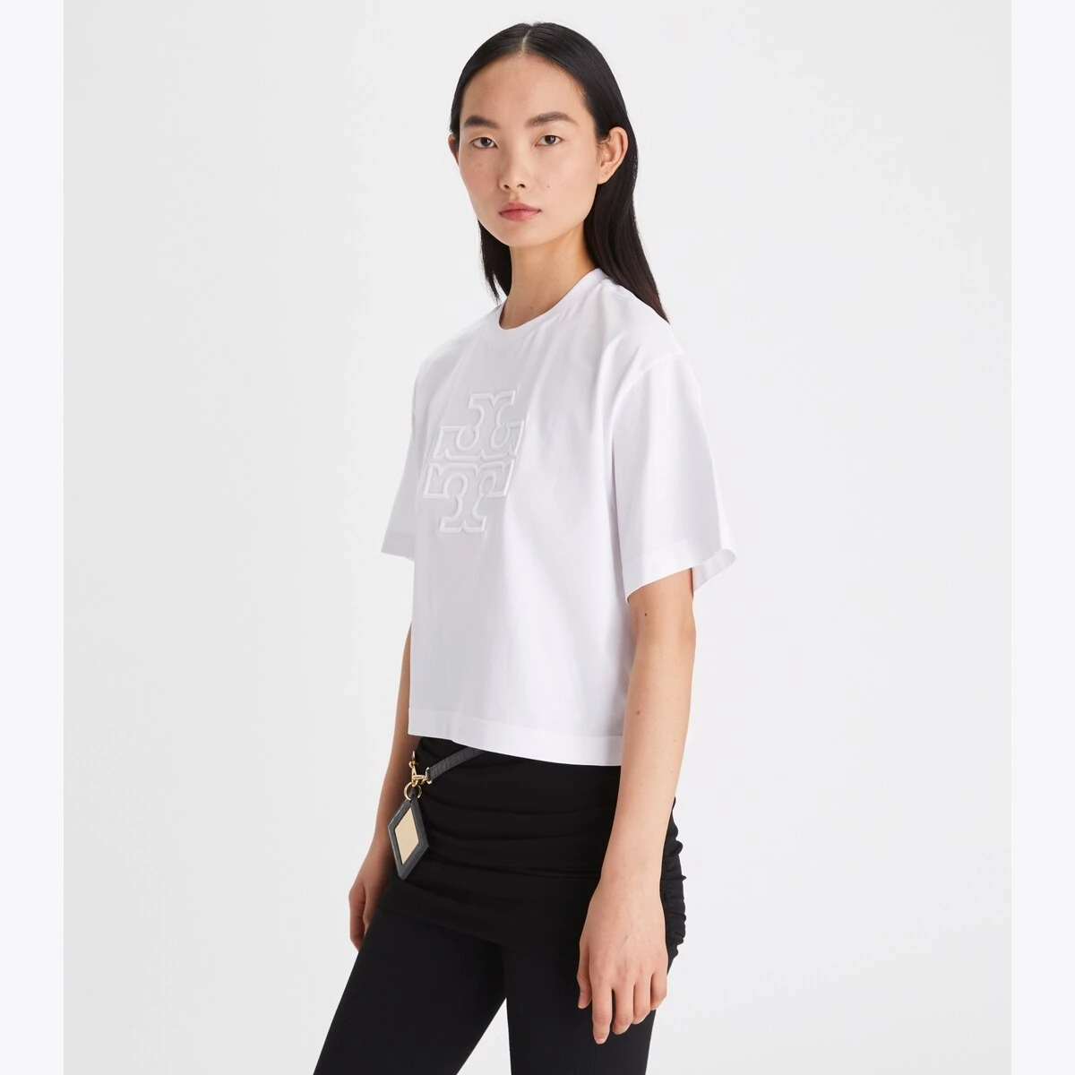 Tory Burch Relaxed Logo T-Shirt 5 Tory Burch Relaxed Logo T-Shirt - Image 5