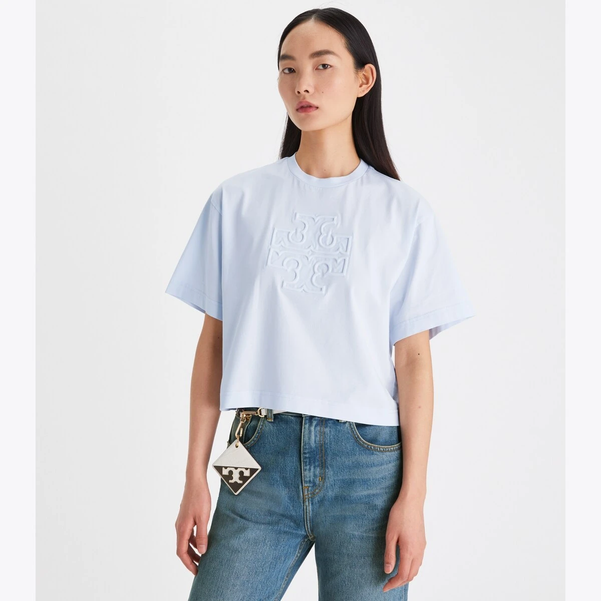 Tory Burch Relaxed Logo T-Shirt 7 Tory Burch Relaxed Logo T-Shirt - Image 7
