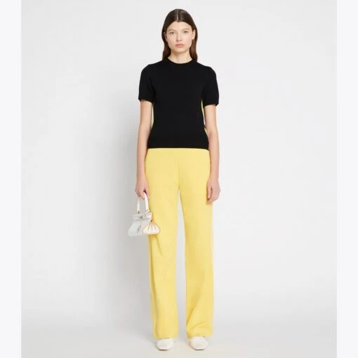 Relaxed Track Pant With Side Piping
