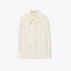 Tory Burch Silk Bow Blouse