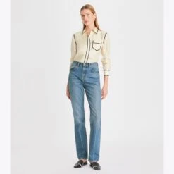 Tory Burch Silk Twill Brigitte Shirt 7 Tory Burch Silk Twill Brigitte Shirt -Tory Burch Sales 2024 Silk20Twill20Brigitte20Shirt.TB 148215 104 20230113 OMFRO.pdp 1200x1200 1