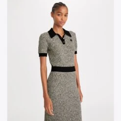 Tory Burch Speckled Knit Polo 7 Tory Burch Speckled Knit Polo -Tory Burch Sales 2024 Speckled20Knit20Polo.TB 152174 003 20230626 OMDET.pdp 1200x1200 1