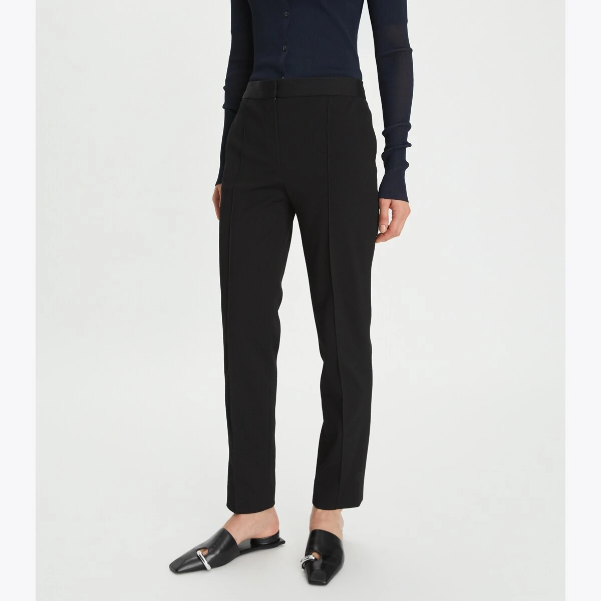 Tory Burch Stretch Faille Pant 7 Tory Burch Stretch Faille Pant - Image 7