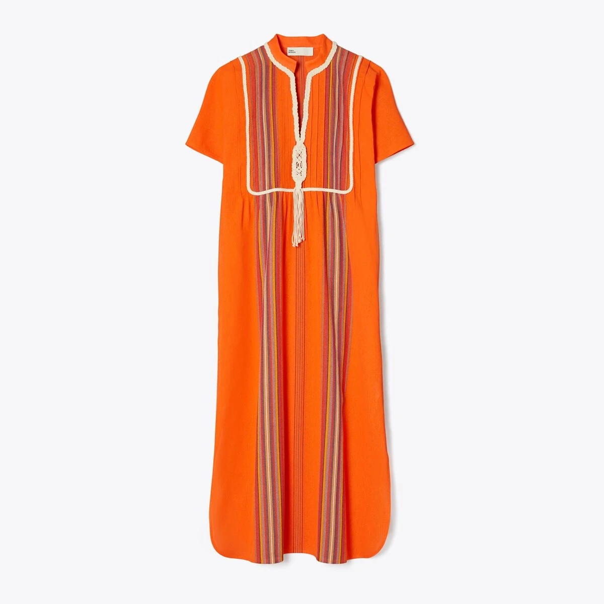 Tory Burch Striped Midi Caftan 2 Tory Burch Striped Midi Caftan - Image 2