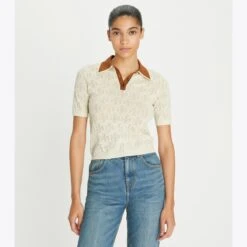 T Monogram Cotton Pointelle Polo 16 T Monogram Cotton Pointelle Polo -Tory Burch Sales 2024 T20Monogram20Cotton20Pointelle20Polo.TB 148322 104 20230531 OMDET.pdp 1200x1200 1