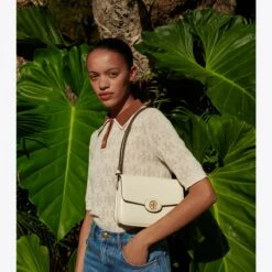 T Monogram Cotton Pointelle Polo 13 T Monogram Cotton Pointelle Polo -Tory Burch Sales 2024 T20Monogram20Cotton20Pointelle20Polo.TB Campaign 20230319 EOMC 005.pdp 1200x1200 1