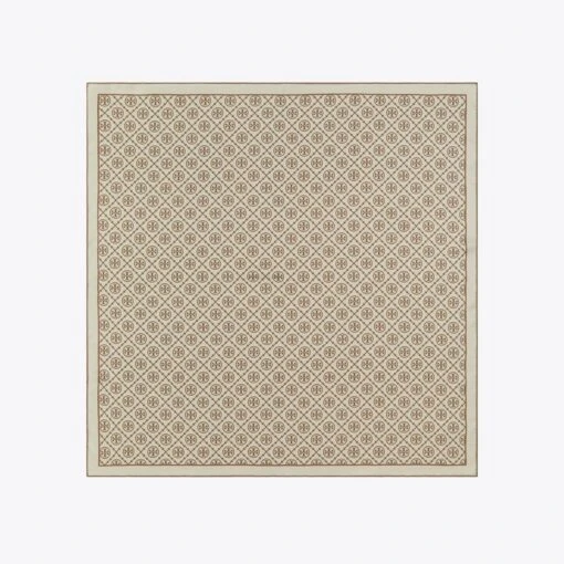 Tory Burch T Monogram Double-Sided Silk Square Scarf