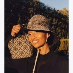 Tory Burch T Monogram Reversible Bucket Hat -Tory Burch Sales 2026 T20Monogram20Reversible20Bucket20Hat.TB Campaign 20221207 EOMC 014.pdp 1200x1200 1
