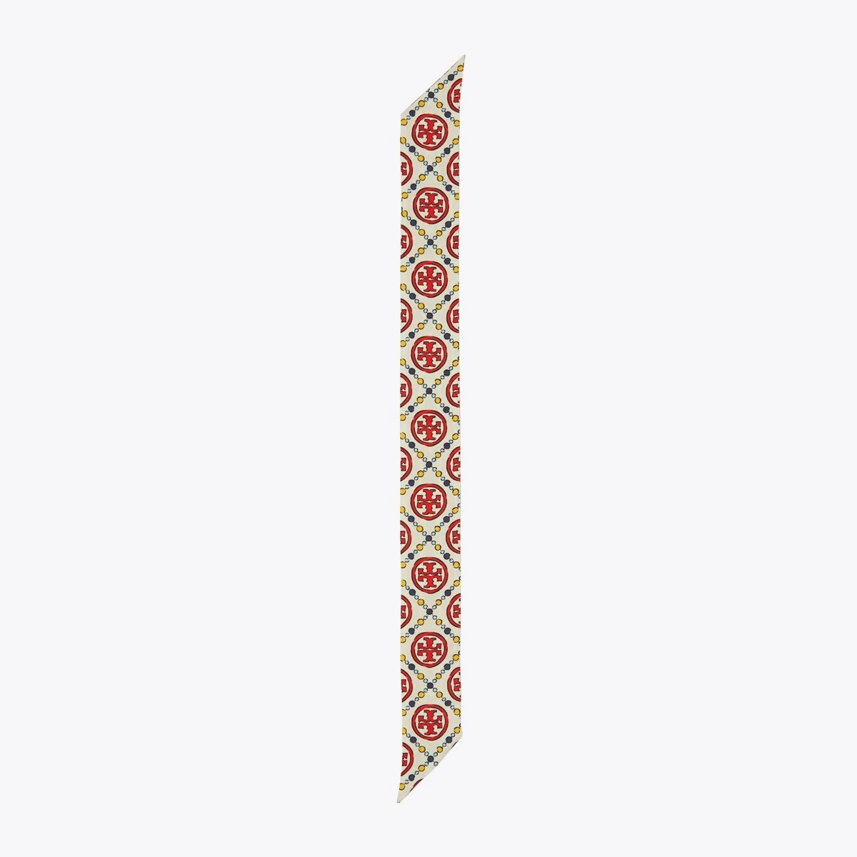 Tory Burch T Monogram Ribbon Tie 11 Tory Burch T Monogram Ribbon Tie - Image 11