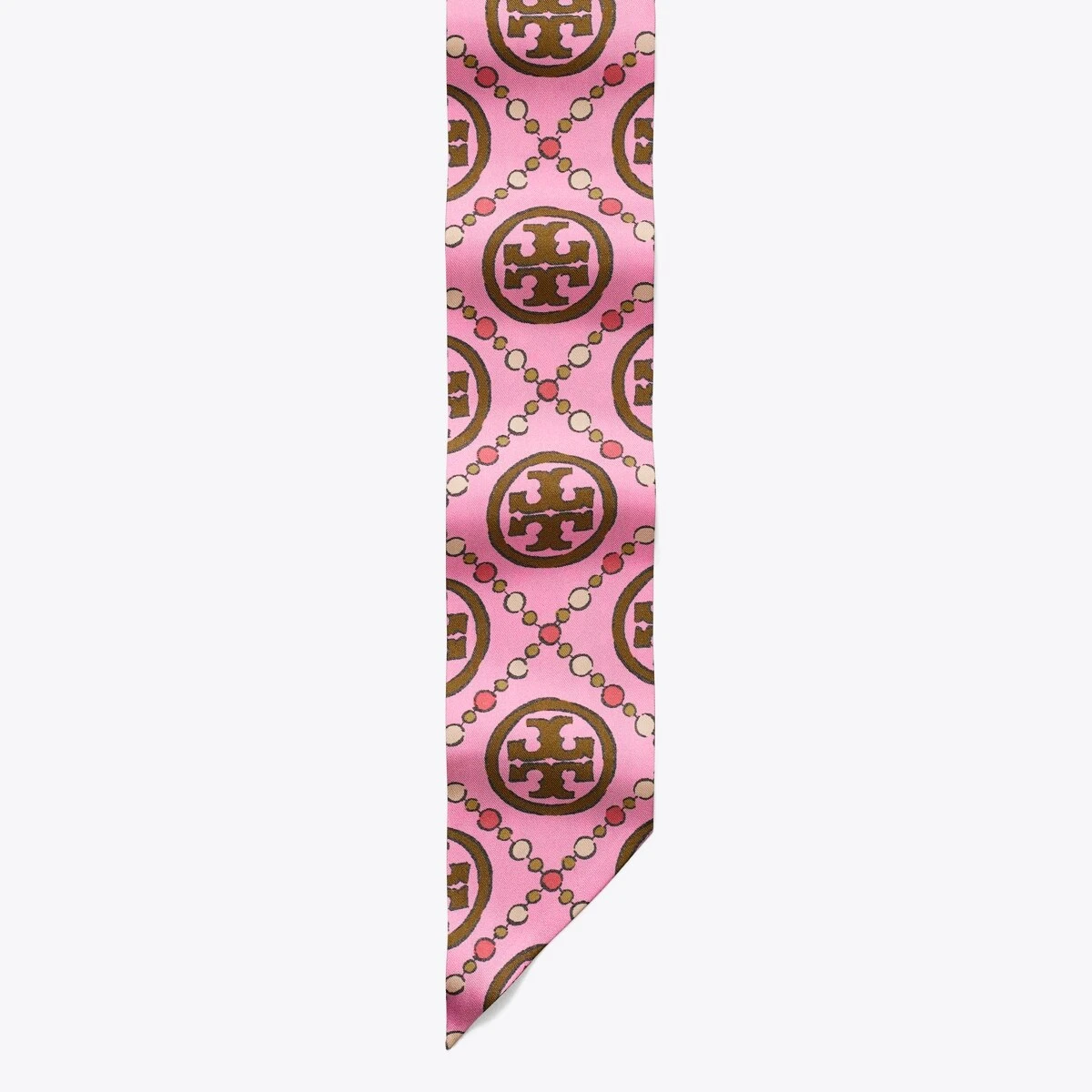 Tory Burch T Monogram Ribbon Tie 12 Tory Burch T Monogram Ribbon Tie - Image 12