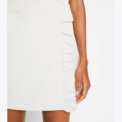 Tech Twill Ruffle Skort