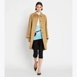 Technical Bonded Cotton Trench -Tory Burch Sales 2024 Technical20Bonded20Cotton20Trench.TB 148193 805 20230405 OMFRO.pdp 1200x1200 1