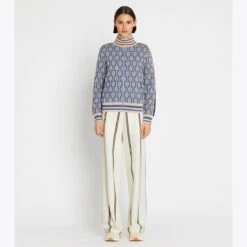 Twin-Stripe Track Pant