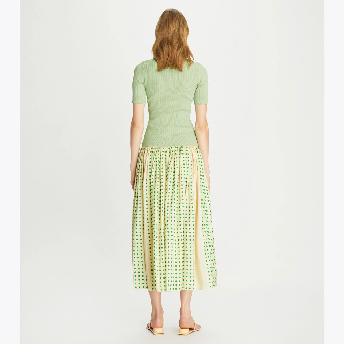 Tory Burch Viscose Ribbed Henley 2 Tory Burch Viscose Ribbed Henley - Image 2