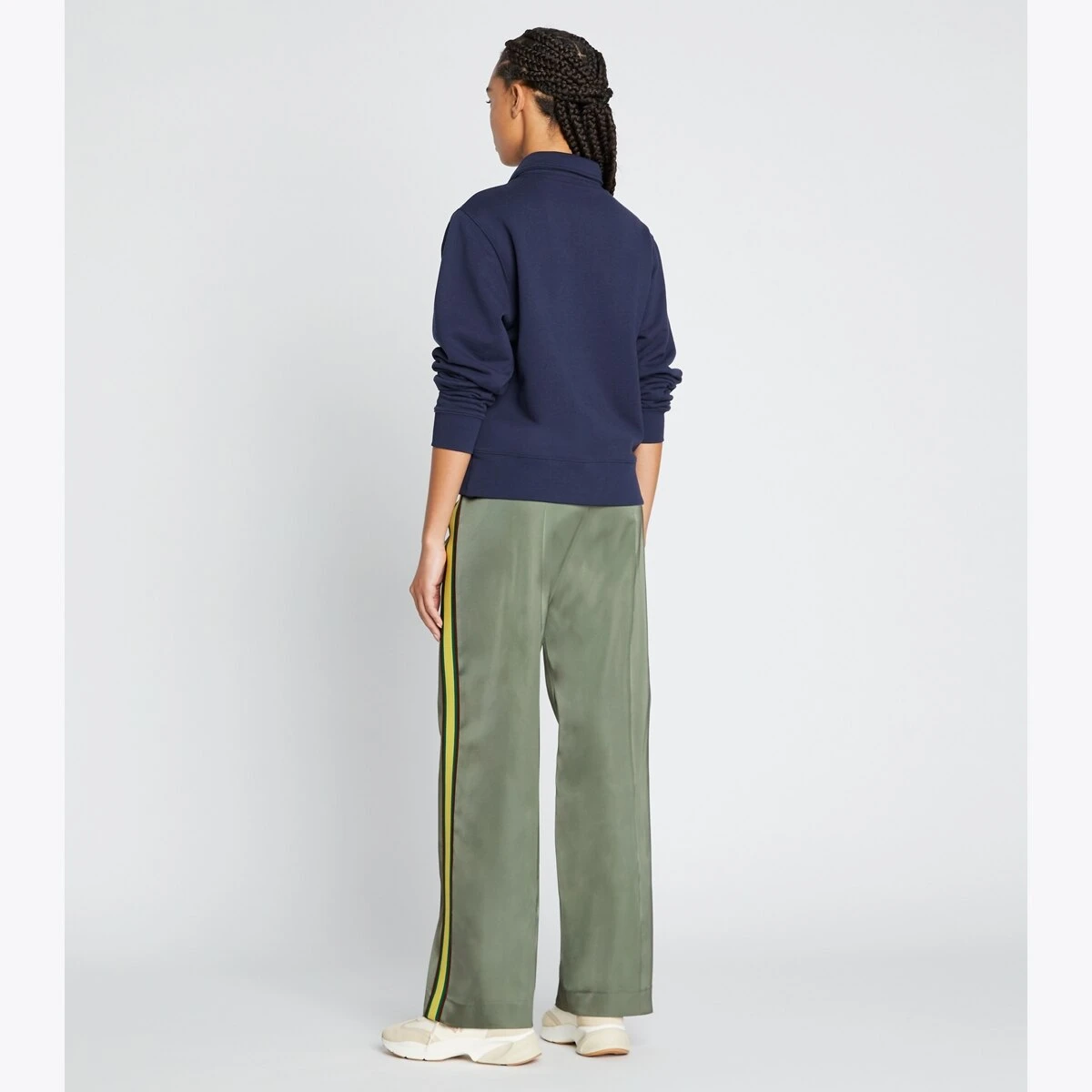 Wide-Leg Satin Pant 4 Wide-Leg Satin Pant - Image 4