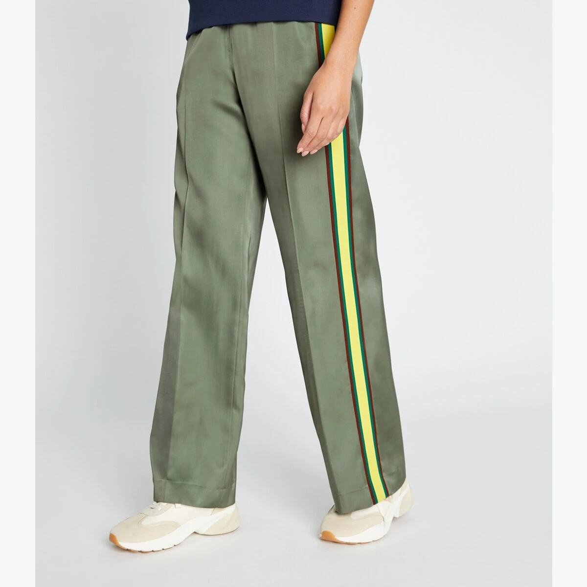 Wide-Leg Satin Pant 2 Wide-Leg Satin Pant - Image 2